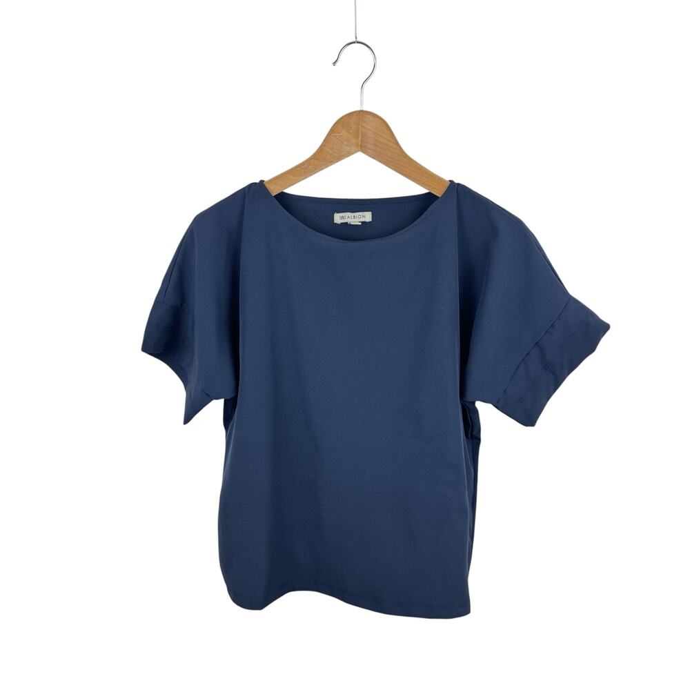 Albion Fit Navy Dolman Tee